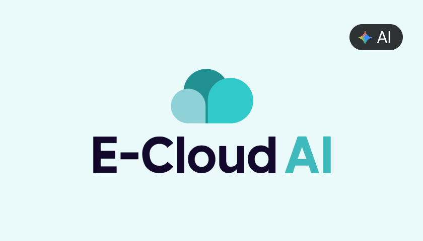 E-Cloud AI 홈페이지 리뉴얼
